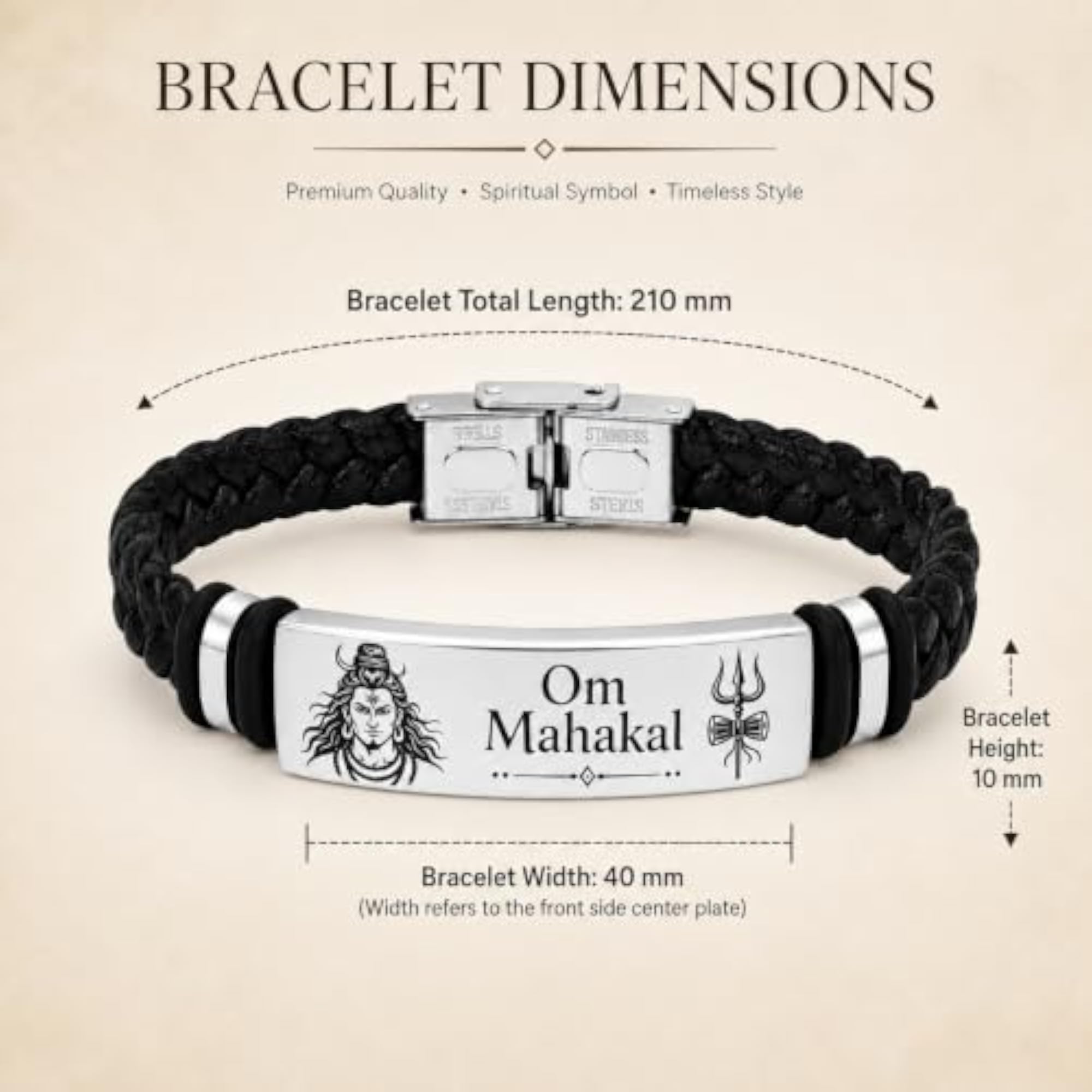 Om Mahakal Bracelet for Spiritual Connection